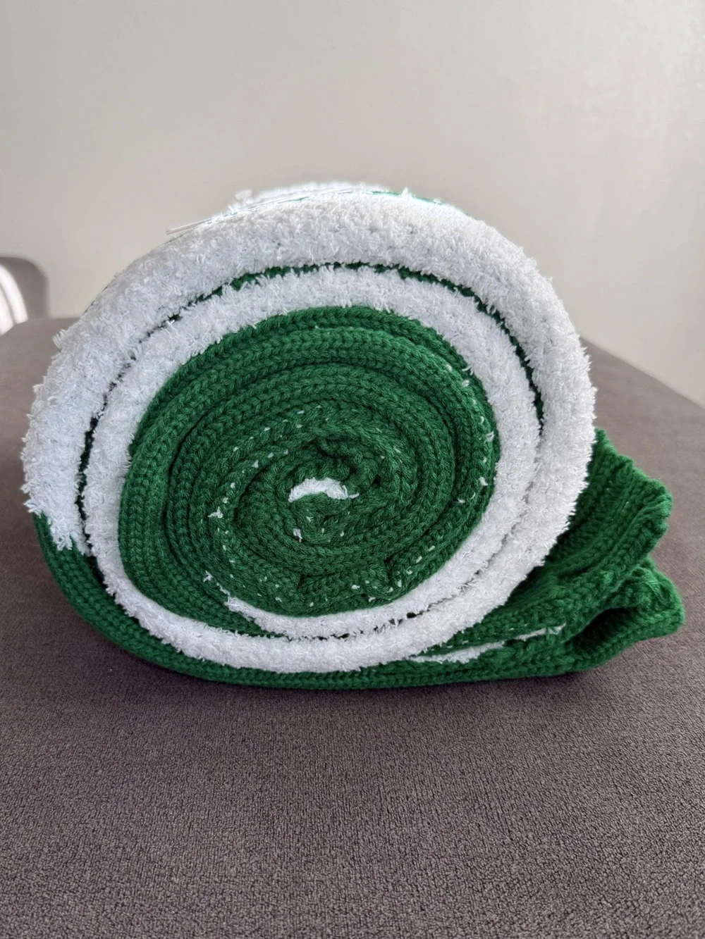 Pottery Barn Luck Of The Irish Jacquard Knit Throw